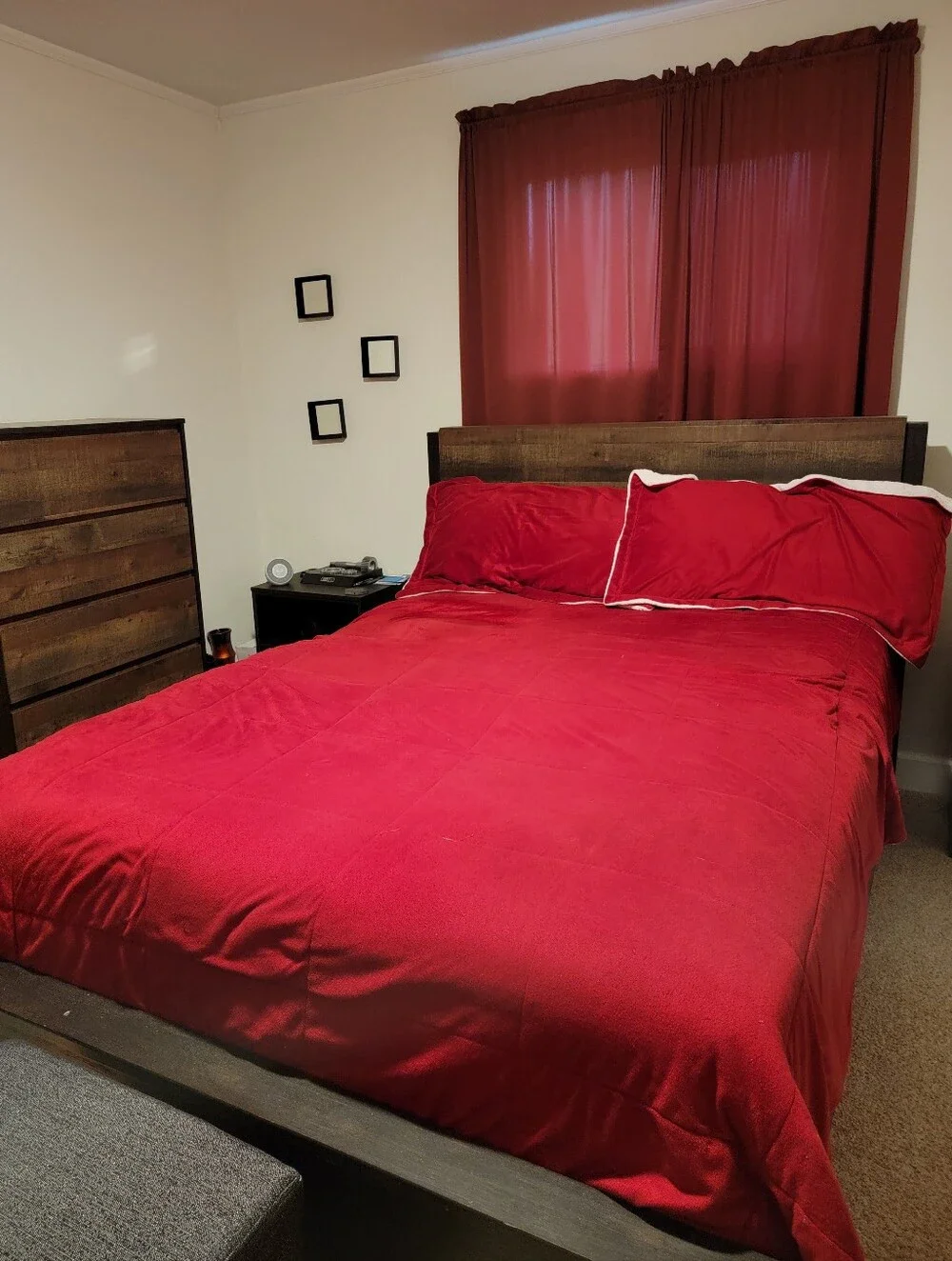 Sherpa comforter & shams set